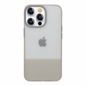 Kingxbar Plain Series dėklas telefonui iPhone 13 silikoninis dėklas pilkas