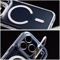 LENS MAG DĖKLAS Dėklas suderinamas su MagSafe for SAMSUNG S26 Plus baltas