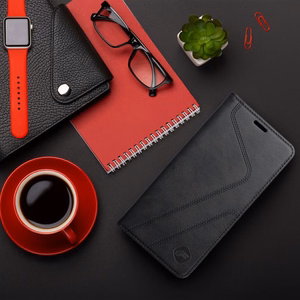 Dėklas telefonui FORCELL F-PROTECT RFID Blocker SAMSUNG S23 FE - juodas