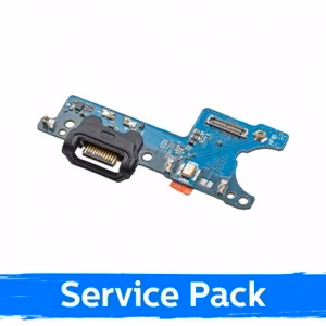 Charging Port Compatible With Samsung M115 M11 with Flex / Plata (Service Pack)