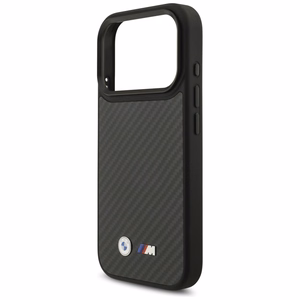 BMW M Kevlar Matt Magnetinis dėklas iPhone 17 Pro - juodas