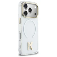 Karl Lagerfeld IML K Head Logo MagSafe Case for iPhone 17 Pro Max - Clear
