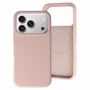 MagColor Grynas dėklas telefonui iPhone 17 Pro rožinis