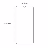 Grūdintas stiklas 2,5D Huawei P Smart 2019 / P Smart Plus 2019 / P Smart 2020 / Honor 10 Lite