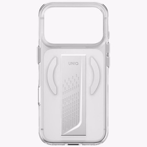 Uniq Heldro Air Magclick Charging dėklas iPhone 18 Pro / 17 Pro – skaidrus