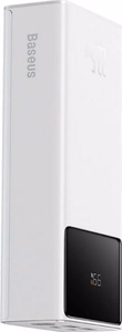 Baseus EnerFill FP41 30000mAh 22.5W Powerbank с кабелем Baseus Simple USB-A - USB-C 3A 30cm - Белый