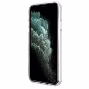 Guess GUHMN61H4STK iPhone 11 6.1" juodas/juodas kietas dėklas 4G MagSafe