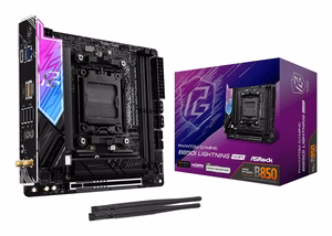 Asrock Phantom Gaming B850I Lightning WiFi pagrindinė plokštė AMD B850 Socket AM5 mini ITX