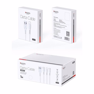 YESIDO laidas CA71 USB/Lightning 1 m, 2A (20 vnt.), baltas