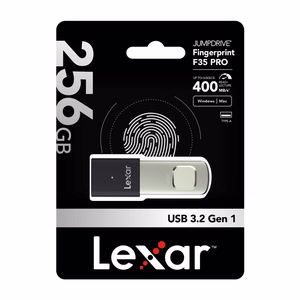 Lexar Fingerprint F35pro USB 3.2 256GB atmintinė