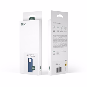 "Etteri" silikoninis magnetinis dėklas "iPhone 16 Pro Max" 6,9" tamsiai mėlynas