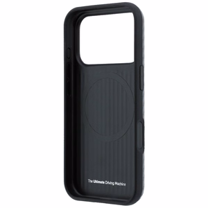 BMW M Carbon Printed Ring MagSafe dėklas iPhone 18 Pro Max / 17 Pro Max – pilkas