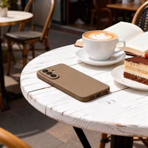 "Tech-Protect Icon" dėklas "Samsung Galaxy A37 5G" - rudas