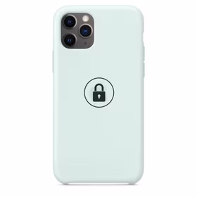 Dėklas "Silicone Case" skirtas iPhone 11 Pro Max / Seafoam / su įpakavimu