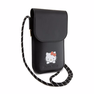 Hello Kitty Leather Daydreaming rankinė per petį – juoda