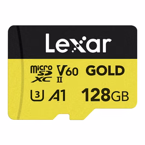 „Lexar GOLD“ microSDXC atminties kortelė, 128 GB