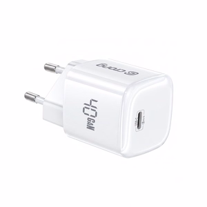 Crong NEO GaN USB-C PD įkroviklis su AVS, 40 W, baltas