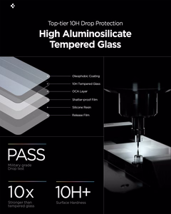 Privatumo apsauginis stiklas SPIGEN GLAS.TR EZ FIT PRO AC HD 2 vnt. GALAXY S26
