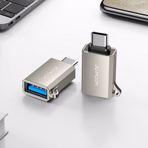 Adapteris Joyroom (S-H151) iš Type-C į USB (OTG) sidabrinis