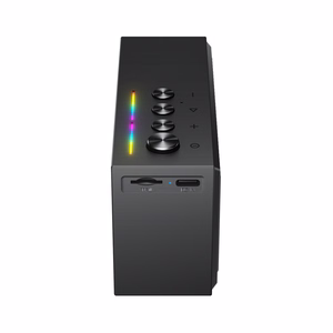 Acefast K9 Go Bluetooth garsiakalbis su stereo ir ENC - juodas
