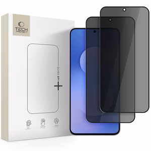 "Tech-Protect Glass SPY+" 2 vnt. privatumo apsauginis grūdintas stiklas, skirtas "Samsung Galaxy A37 / A57 5G / S25 FE