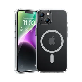 Benks magnetinis skaidrus dėklas telefonui Iphone 15 Plus