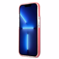 KARL LAGERFELD KLHCP13LTPECPI IPHONE 13 PRO / 13 6.1 "DĖKLAS FUCHSIA / FUSCHIA CHOUPETTE HEAD