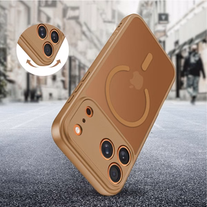 "Tech-Protect BasicMag MagSafe" dėklas "iPhone 17 Pro" - rudas