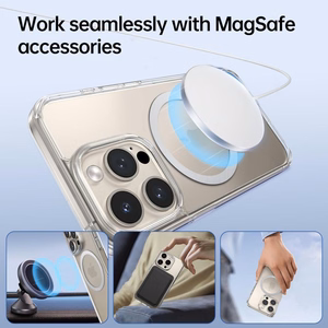 Tech-Protect MMP-110 2in1 MagSafe žiedas - sidabrinis / sidabrinis