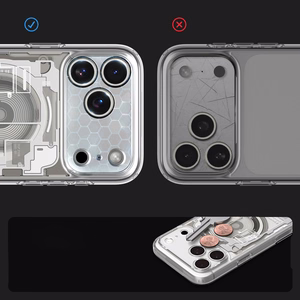 Spigen Ultra Hybrid MagSafe Zero One dėklas iPhone 18 Pro / 17 Pro, titano spalvos