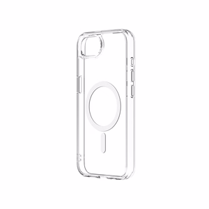 JM Crystal su magsafe dėklas iPhone 16e/17e skaidrus