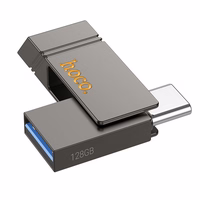 HOCO USB atmintukas USB A + USB C + Type C UD14 64GB USB3.2