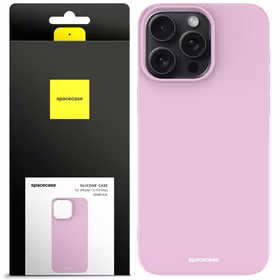 Spacecase Silikoninis dėklas iPhone 15 Pro Max alyvinė