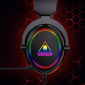Kruger&Matz Warrior GH-50 ant ausų dedamos žaidimų ausinės