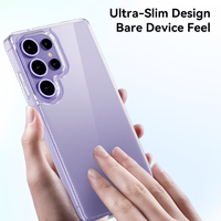 Rock Crystal Transparent Series Dėklas telefonui Samsung Galaxy S25 skaidrus