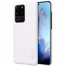 Nillkin Super Frosted Shield - dėklas Samsung Galaxy S20 Ultra (baltas)