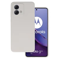 Silikoninis Lite dėklas telefonui Motorola Moto G84 5G titano spalva