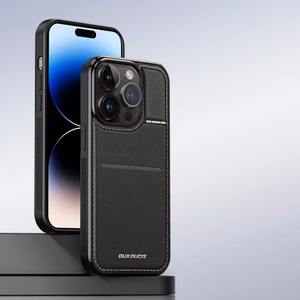 Telefono dėklas Dux Ducis Rafi Mag skirtas iPhone 14 Pro Max juodas