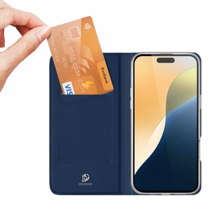 Dėklas Dux Ducis Skin Pro Apple iPhone 16 Plus tamsiai mėlynas