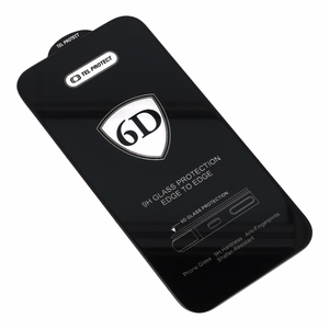 Tel Protect Full Glue 6D Tempered Glass for IPHONE SE 2020/SE 2022 BLACK