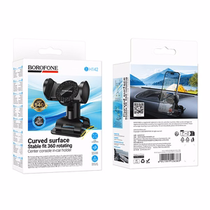 "Borofone" automobilinis laikiklis BH142 Atraminis lipnus pagrindas, juodas