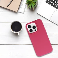 Tel Protect silikoninis dėklas telefonui Iphone 16 Pro avietinis