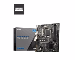 MSI Pro H610M-G motherboard Intel H610 LGA 1700 micro ATX