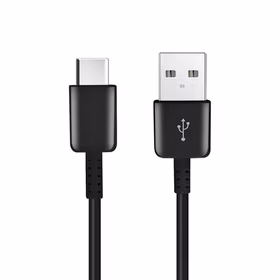 USB A į Type C 2.0 kabelis HD21 1 m juodas