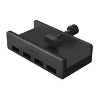 "Orico MH4PU" šakotuvas su gnybtais 4x USB-A 3.0 - juodas