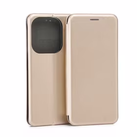 Beline Dėklas Book Magnetic Tecno Spark Go 2024 auksinis