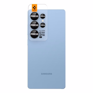 Spigen Optik Pro GLAS.TR EZ FIT 2-jų rinkinys Kameros dangtelis Samsung Galaxy S25 Ultra - juodas