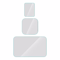 3 viename grūdinto stiklo plėvelė PULUZ skirta Insta360 Ace Pro (PU951T)