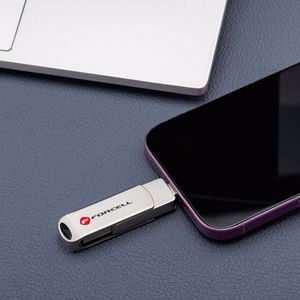 FORCELL F-DATA USB atmintinė Metal 32GB USB3.2 Gen 1 (USB A) sidabrinė