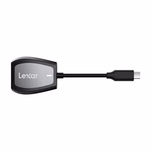 „Lexar“ dviejų lizdų SD/microSD atminties kortelių skaitytuvas, USB-C